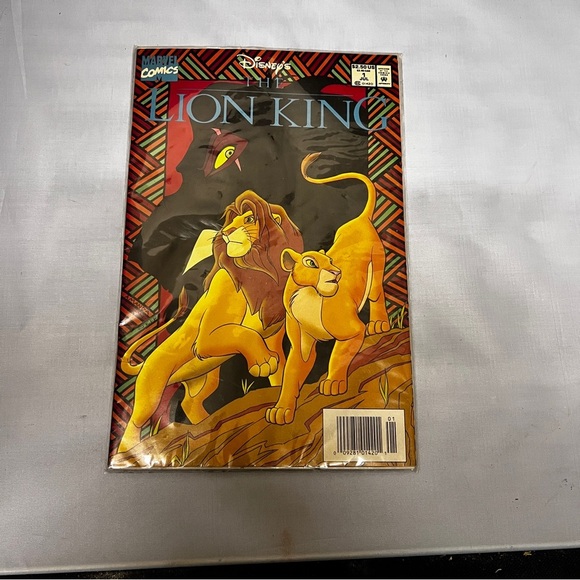The Lion King #1 Disney Movie Adaptation (1994 Marvel Comics) Newsstand Variant - Picture 1 of 2